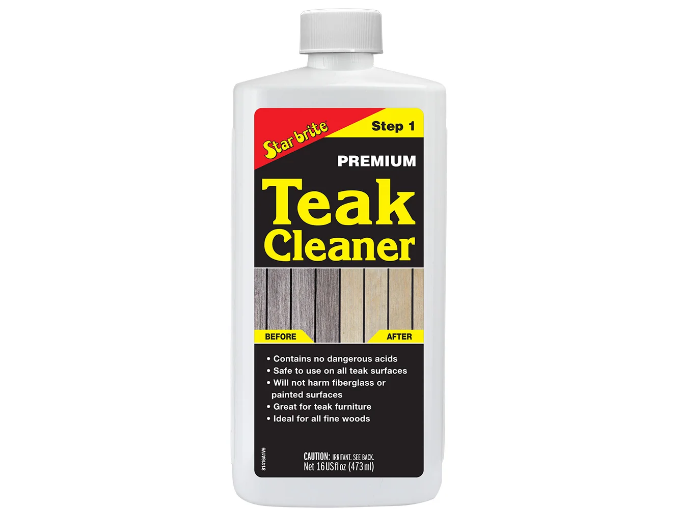 Star brite Premium Outdoor Teak Cleaner - Step 1 - 16 oz