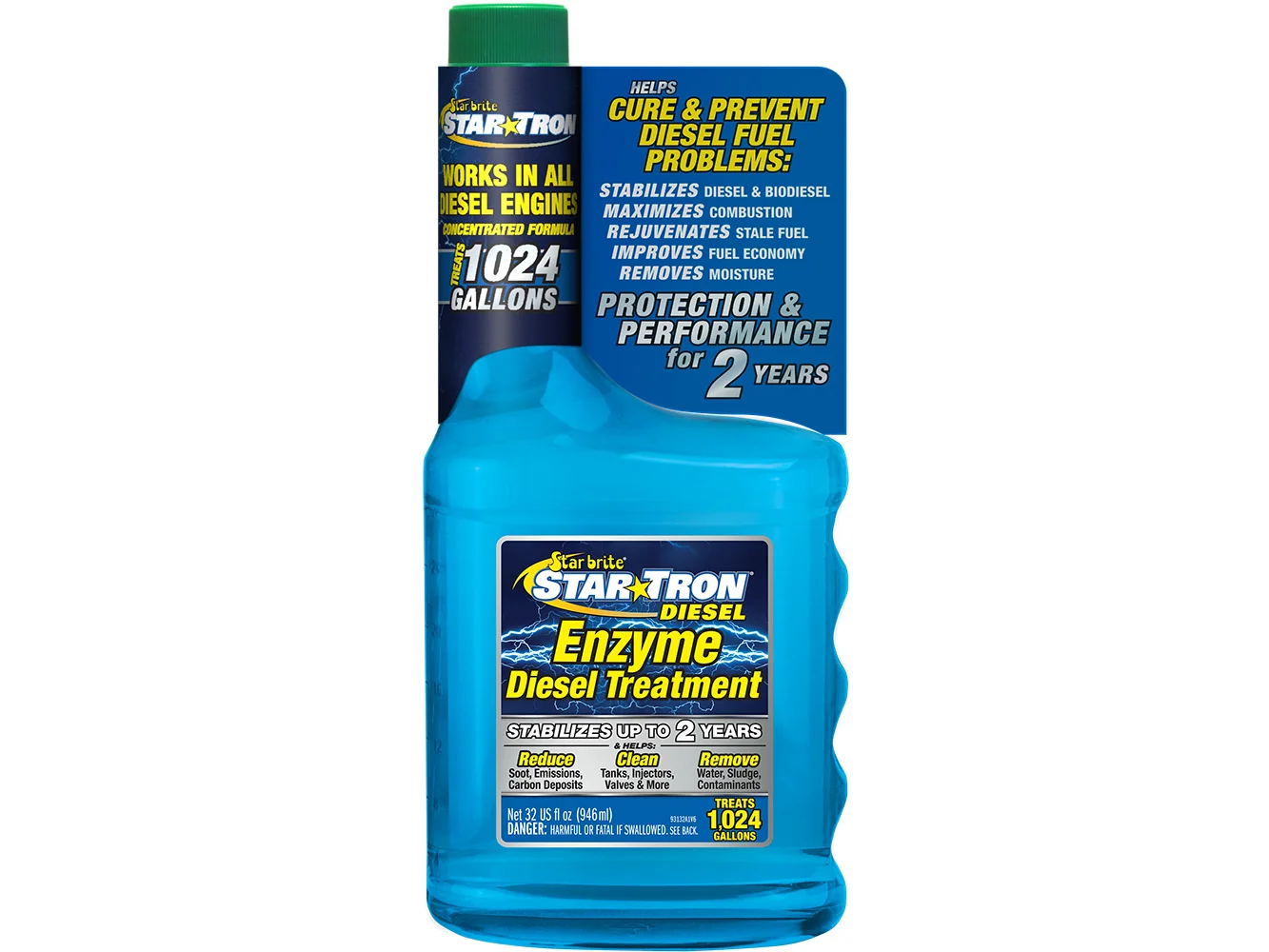 Star Brite Star-Tron Diesel Enzyme Fuel Treatment - 32 oz