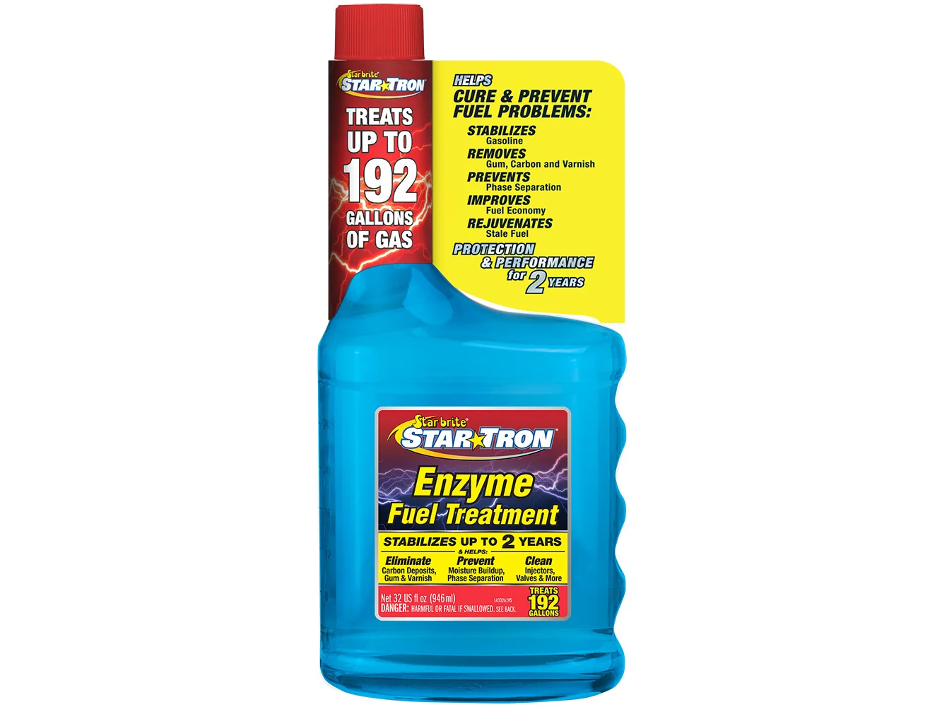 Star brite Star-Tron Enzyme Fuel Treatment - Small Engine Formula - 32 oz