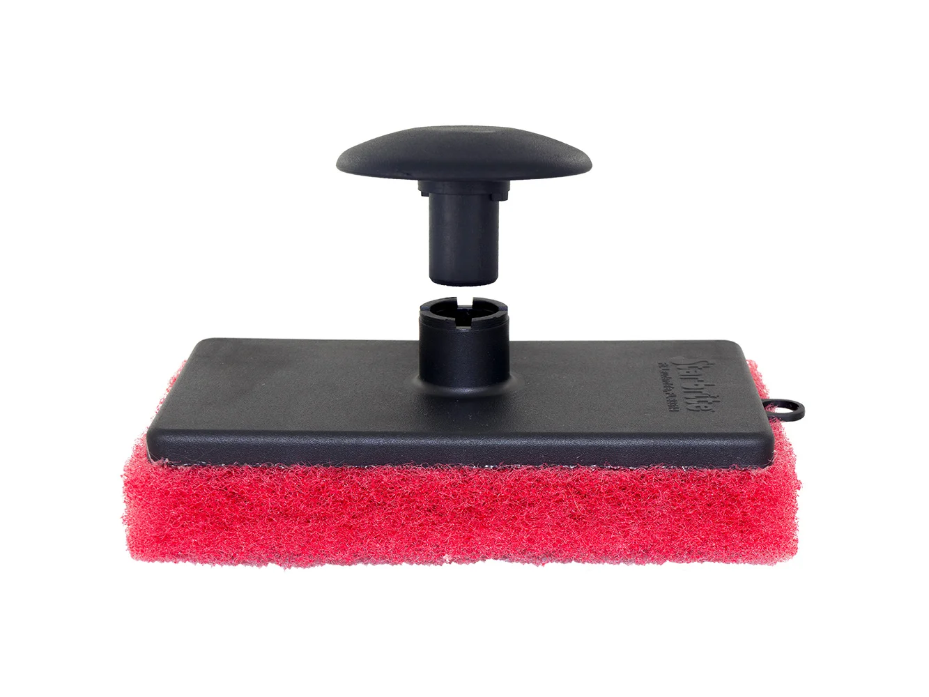 Star brite All-Purpose Medium (Red) Scrubber Pad - Ergonomic Handle