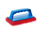 Star brite Medium Red Scrub Pad w/Interchangeable Handle