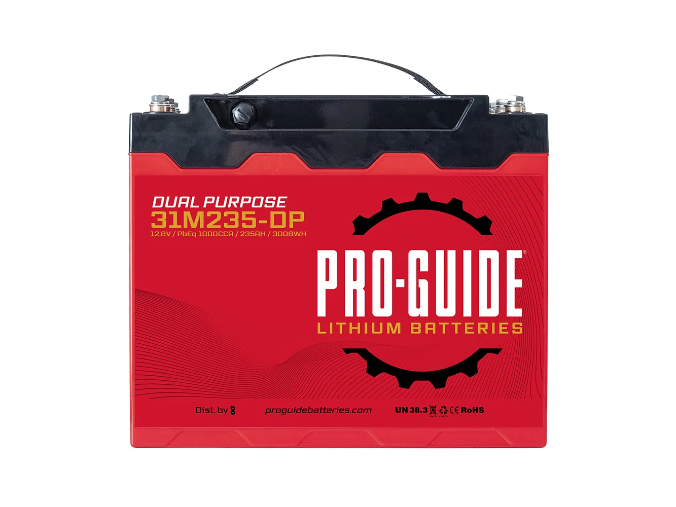 Pro-Guide Alpha Series Lithium Battery - 12V - 235AH - Group 31 (Tall)
