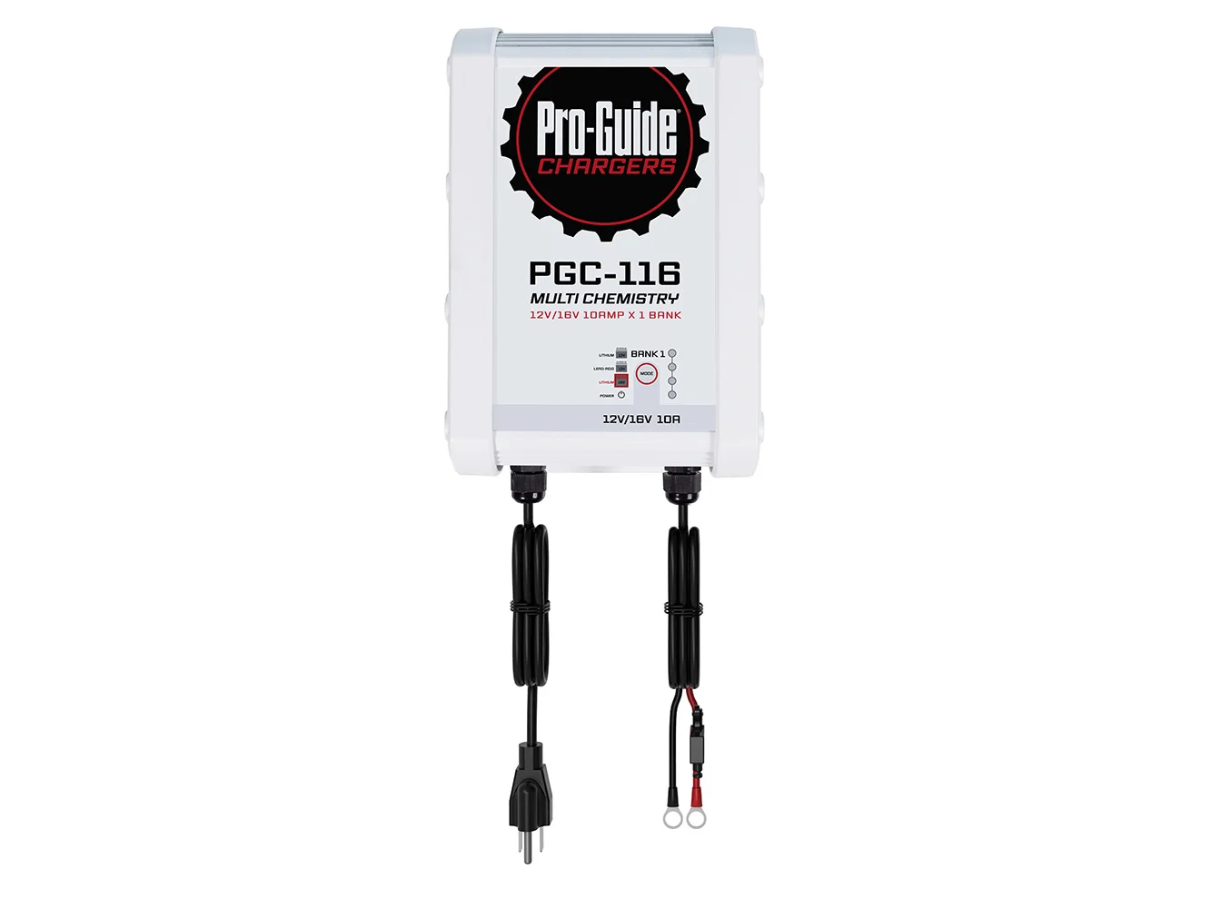 Pro-Guide 1 Bank On-Board Battery Charger - 12V/16V - 10-Amp