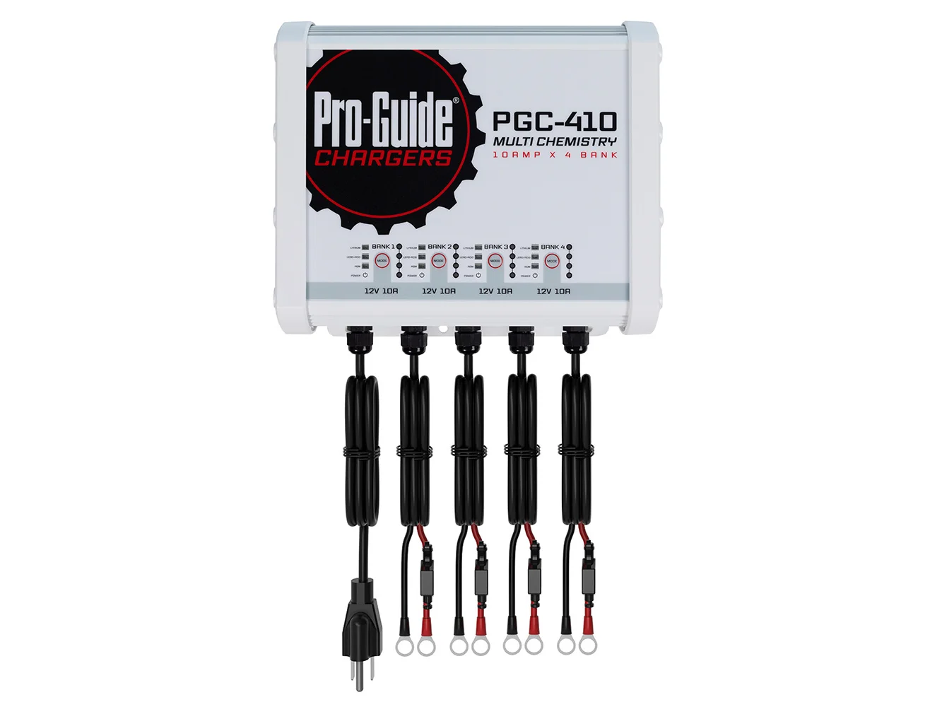 Pro-Guide 4 Bank On-Board Battery Charger - 12V - 40-Amp
