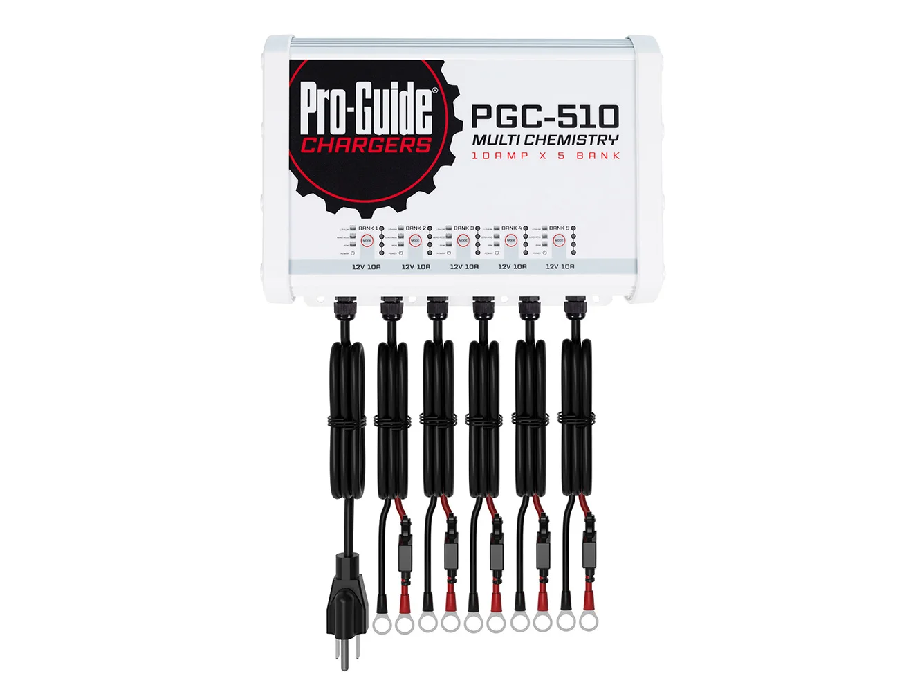 Pro-Guide 5 Bank On-Board Battery Charger - 12V - 50-Amp