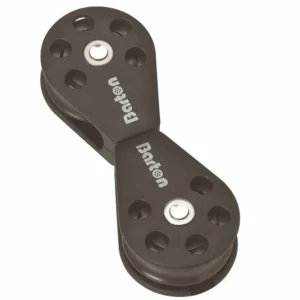 Barton Plain Bearing Pulley Block Back to Back Swivel Block - Size 1, 30mm