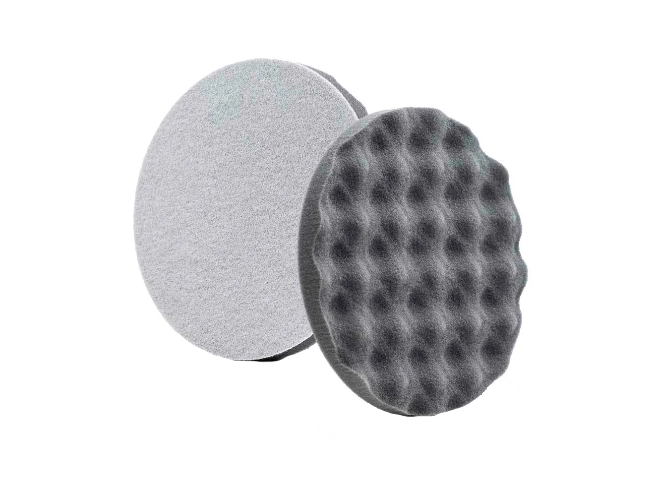 Lake Country Black Finishing Waffle Pro Pad 8" x 7/8" *2-Pack