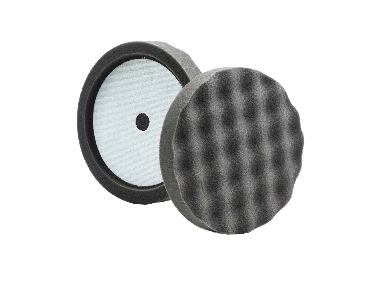 Lake Country Black Finishing Waffle Pro Recessed Pad 8" x 1.5"