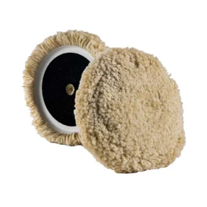 Lake Country 50/50 Steamed Twisted Wool/Polyester Pad 8" x 1.5"