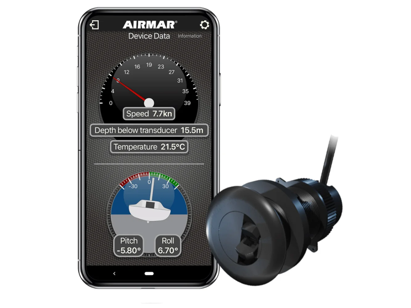 Airmar DST820-PV-N2 PSTI Plastic Thru-Hull w/Bluetooth 235kHz