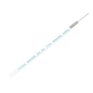 Pacer RG8X Coax Cable - White - 150'