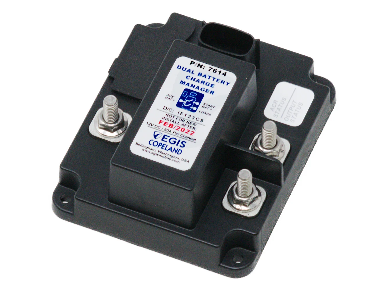 Egis Dual Battery Charge Manager - 12V