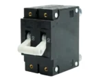 Egis C Series White Toggle Panel Mount Circuit Breaker - Double Pole 50A