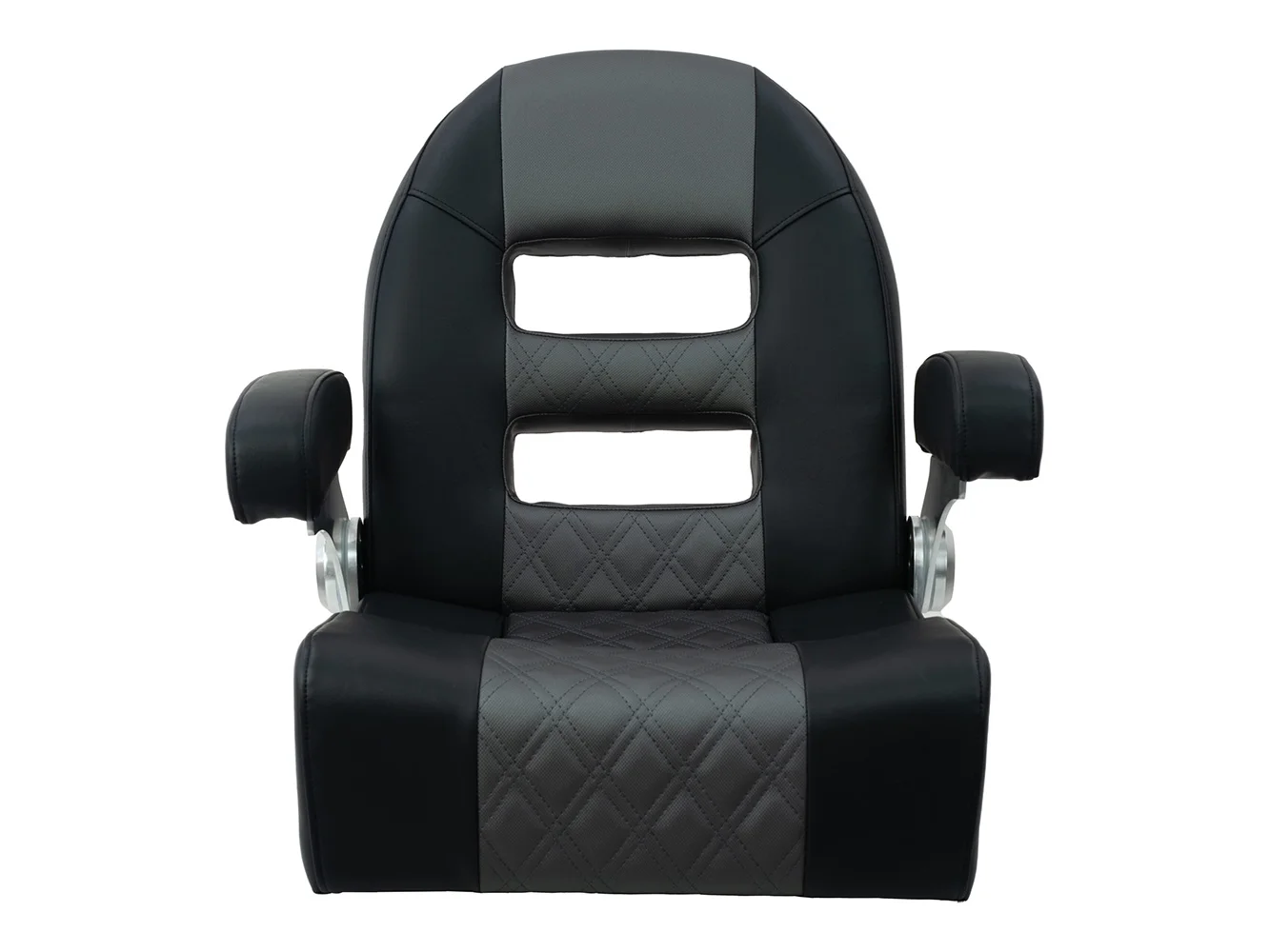 Springfield Console Helm Flip-Up - Black-Grey