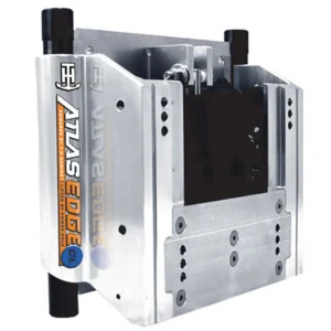 T-H Marine ATLAS&trade; EDGE 10" Set Back Hydraulic Jack Plate - Classic - Silver