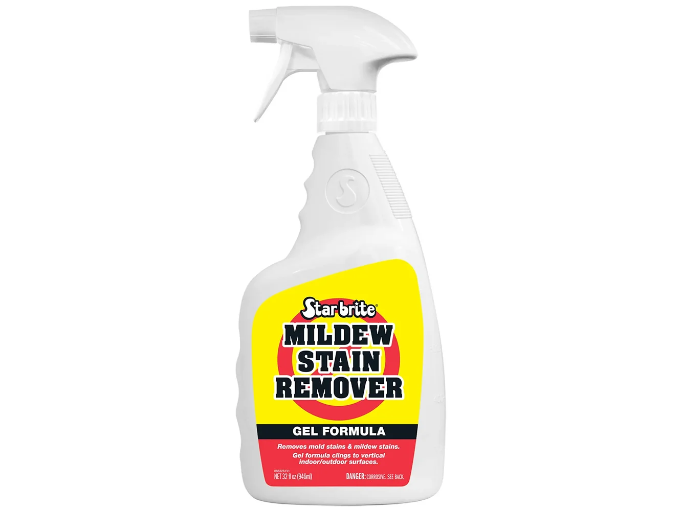 Star brite Mildew Stain Remover Gel Spray - 32oz