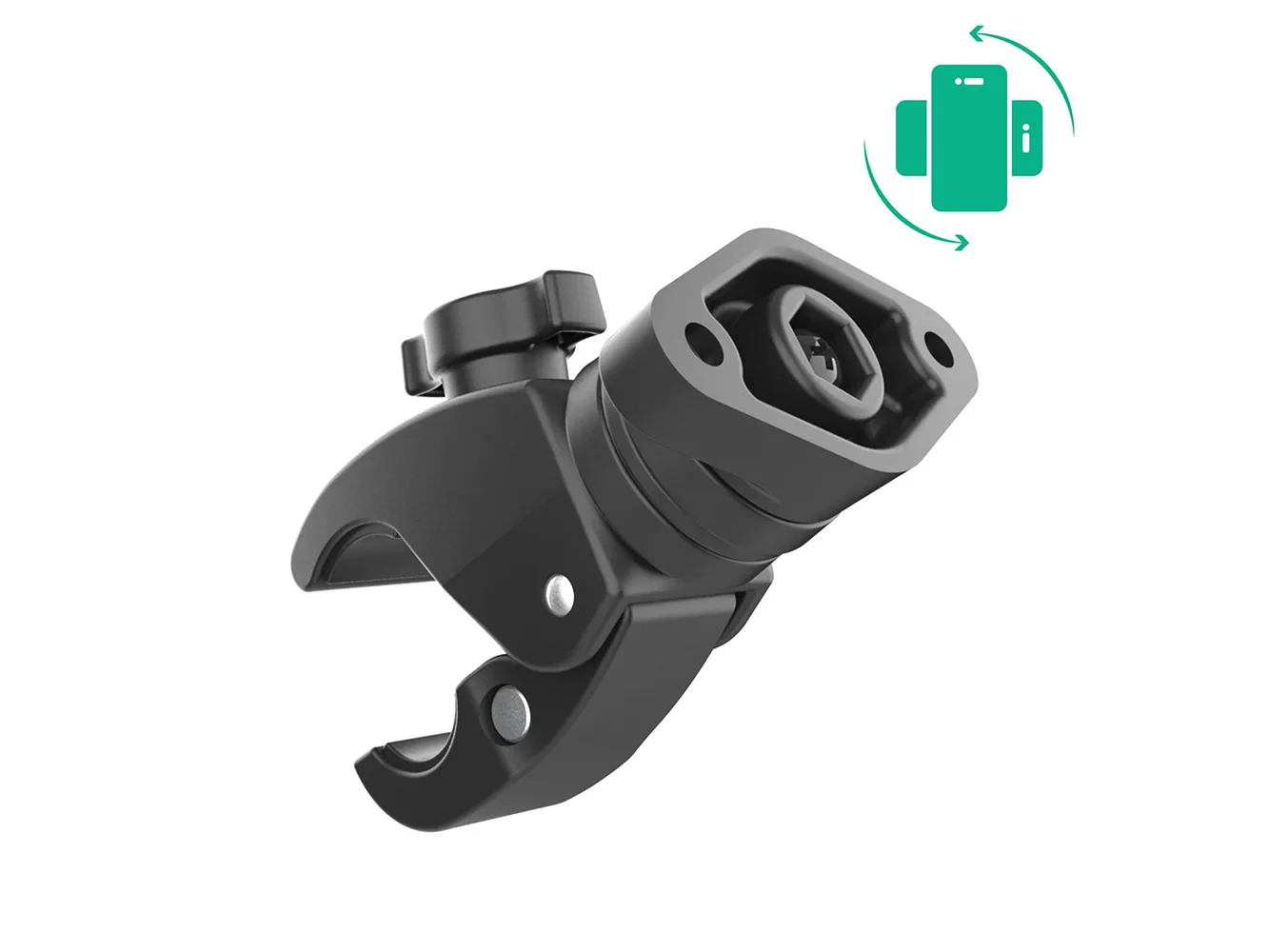 Ram Mount RAM® Rotating Low-Profile Tough-Claw™ Small Clamp Mount