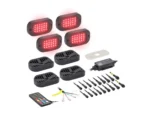 HEISE RGB Wide Angle Rock Light Kit *4-Pack