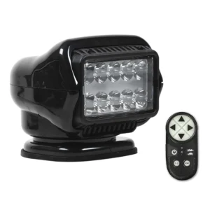 Golight Stryker ST Series LED Hybrid Light - Portable Mount - Handheld Wireless Remote - 12V - Black