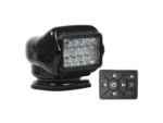 Golight Stryker ST Series LED Hybrid Light - Permanent Mount - Wired Dash Remote - 12V - Black