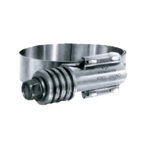 Trident Marine Stainless Steel Constant Torque Clamp 5/8" Band, Hose I.D. - 4-1/8" to 4-1/2", Hose O.D. - 4.75" to 5.625"
