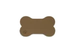 SeaDek Dog Bowl Mat - Cappuccino/Black - Small - 12" x 21"