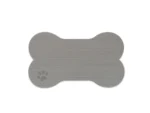 SeaDek Dog Bowl Mat - Storm Grey/Black - Large - 16.5" x 29.5"