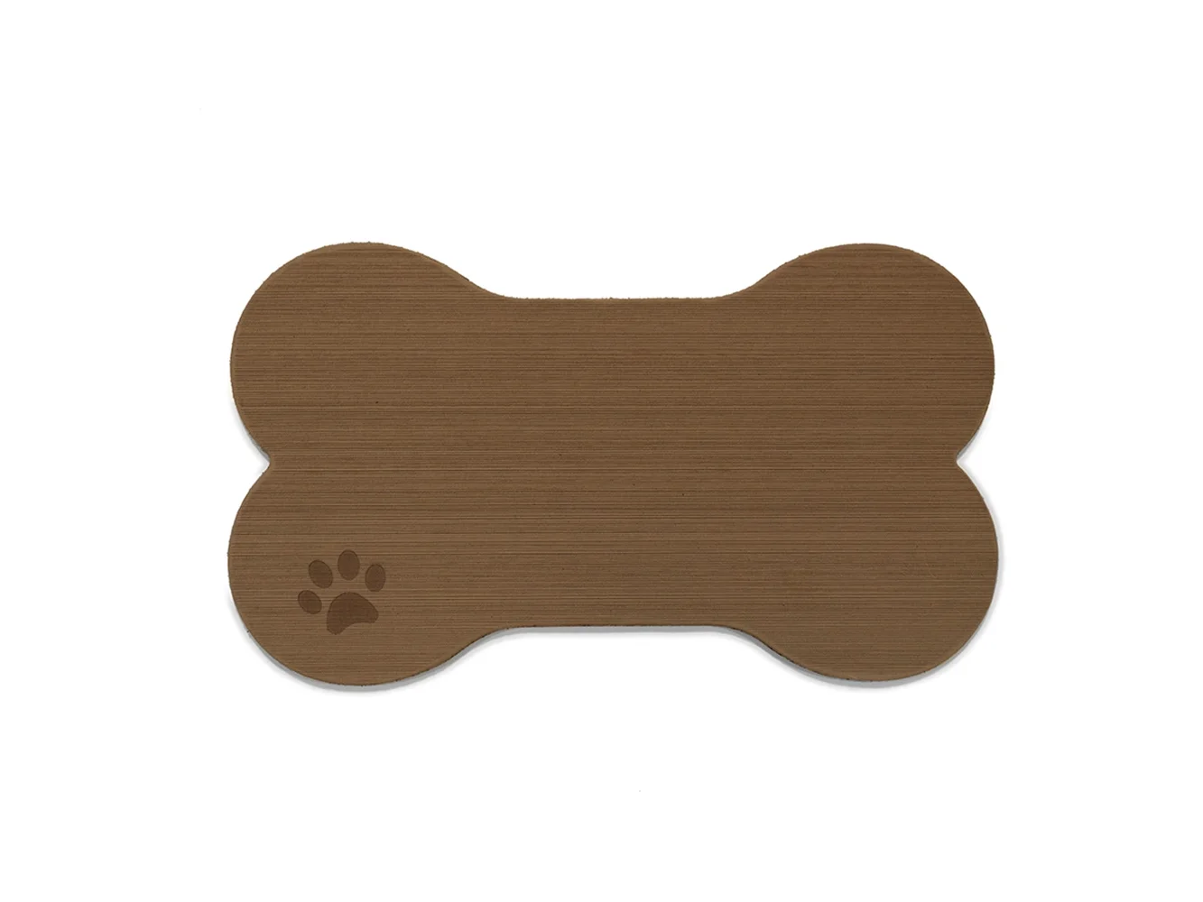 SeaDek Dog Bowl Mat - Cappuccino/Black - Large - 16.5" x 29.5"