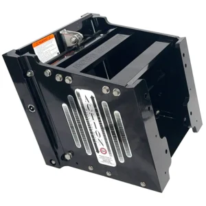 Bob's Machine 16" Setback Action Series Hydraulic Jack Plate - Gloss Black