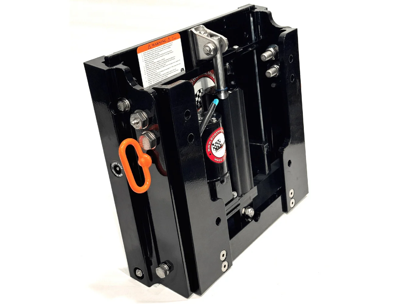 Bob's Machine 4″ Hydraulic Action Series Kick-Back Jac - Powder Coated Gloss Black