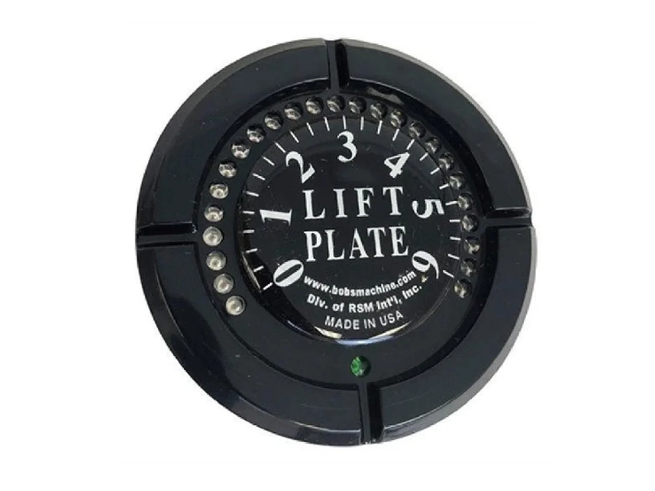 Bob's Machine LED Jack Plate Gauge - Black