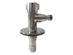 Flushmaster Quarter Turn Quick Connect Water Spigot - 90-Degree