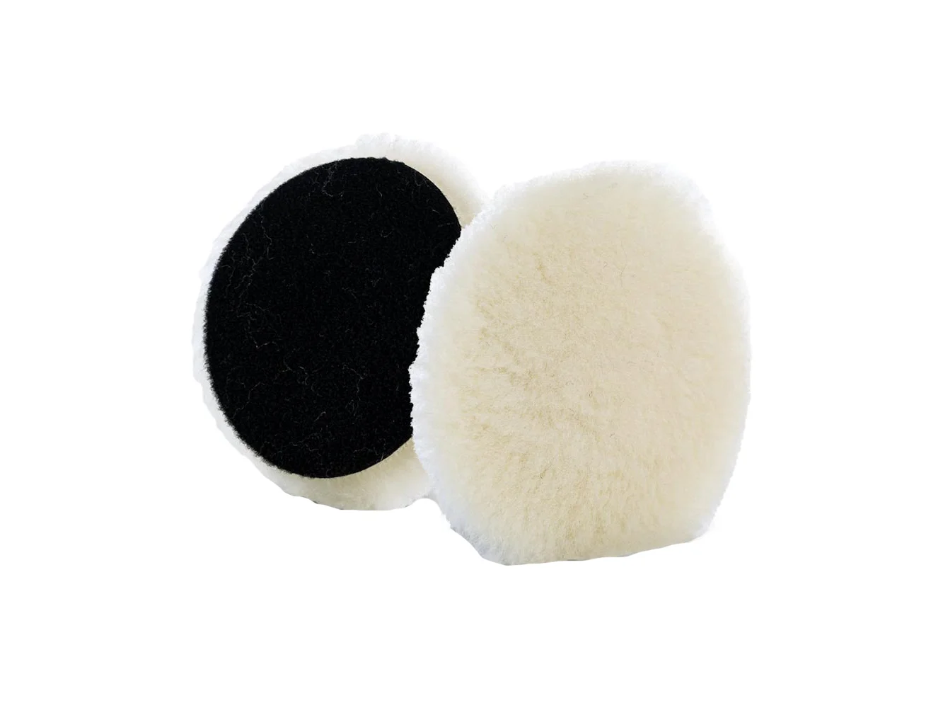 Lake Country Extra Cut Low Lint Prewashed Knitted Lambswool Pads 3-1/4" x 1/2" - No Interface