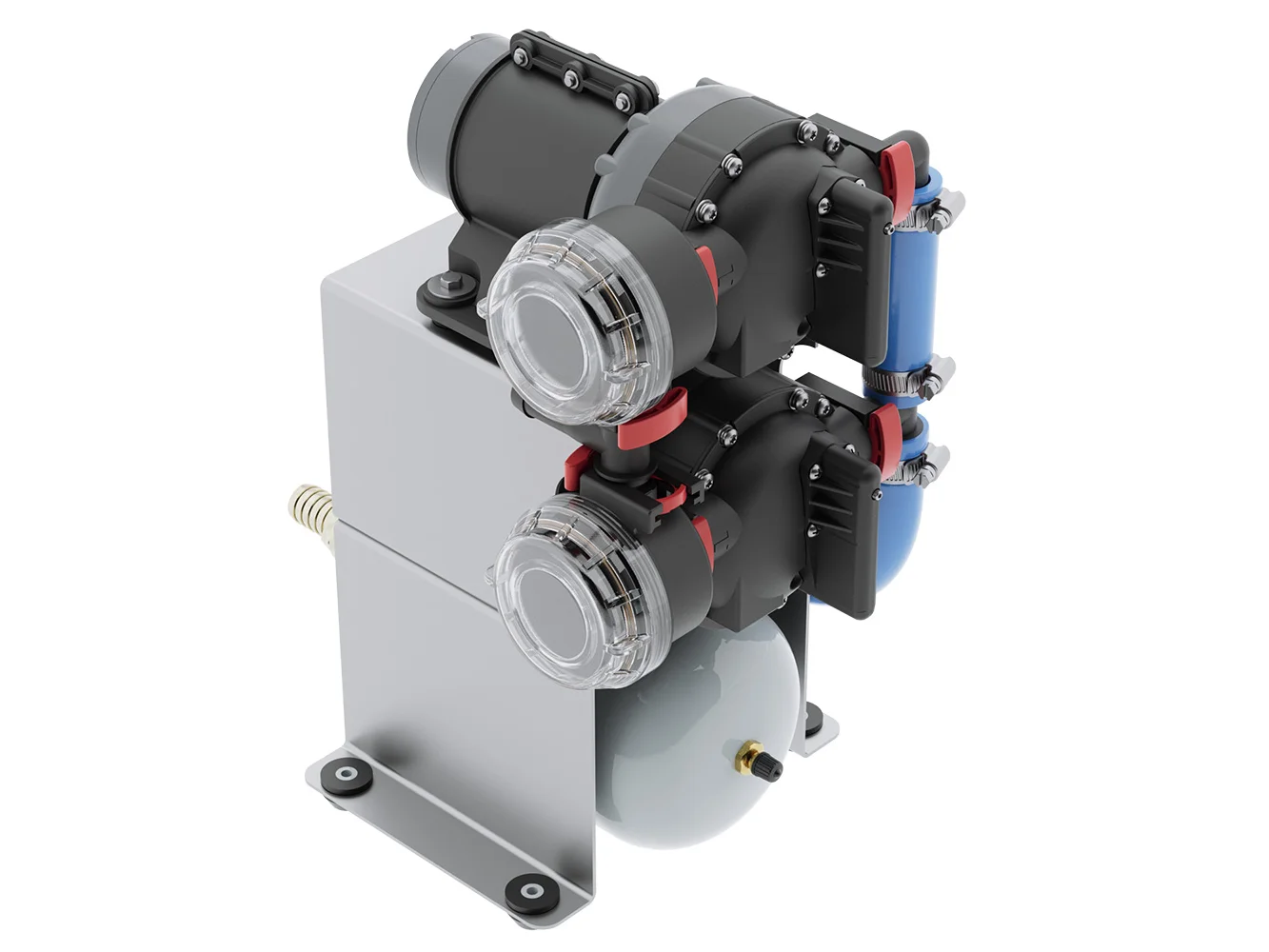 Johnson Pump Aqua Jet II Duo 2L WPS - 10.4 GPM - 12V - 2.8 Bar
