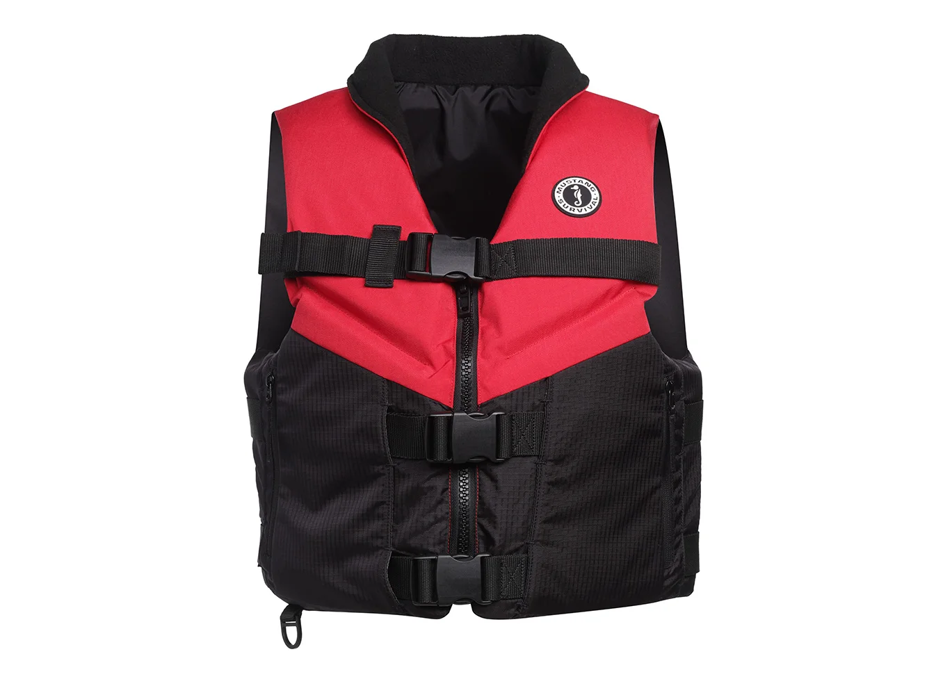 Mustang Accel Foam Vest - Red/Black - Small