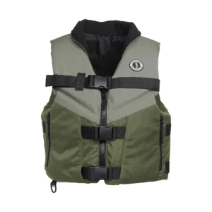Mustang Accel Foam Vest - Green/Grey - Large
