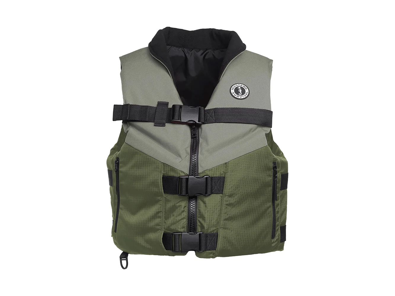 Mustang Accel Foam Vest - Green/Grey - Large