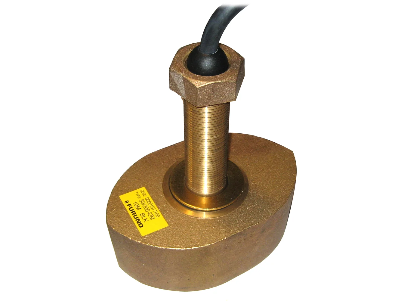 Furuno CA50/200/12M Bronze Thru-Hull Transducer, 1kW (No Plug)
