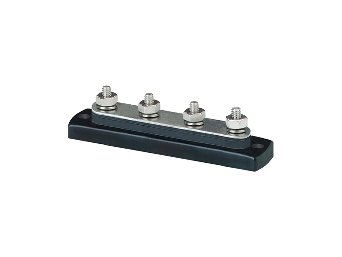 Blue Sea 2305 MiniBus 100 Ampere Common BusBar 4 x 10-32 Stud Terminal