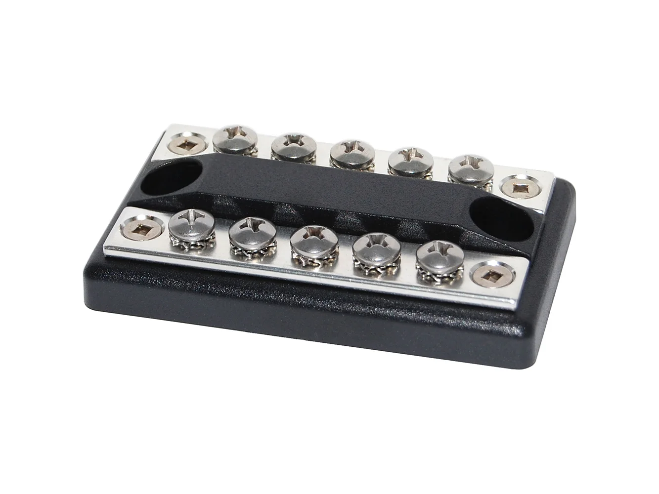 Blue Sea 2701 DualBus 100 Ampere Common BusBars 5 x 8-32 Screw Terminal