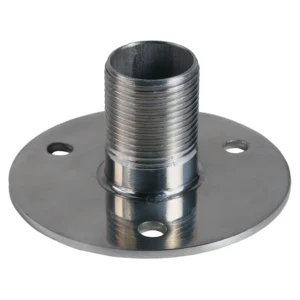 SHAKESPEARE 1" Straight mount, stainless steel, flange base | 4710