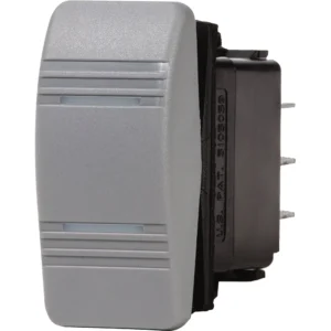 Blue Sea 8232 Water Resistant Contura III Switch - ON-OFF-ON - Grey