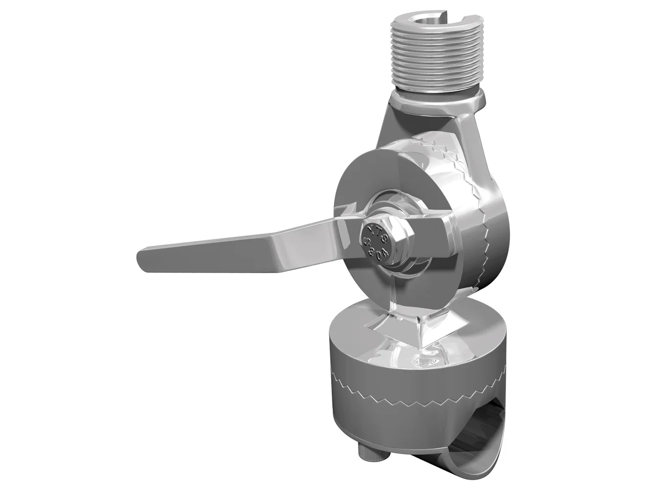Shakespeare 4188-SL Rail Mount Ratchet Mount for 1" to 1.5" Rails