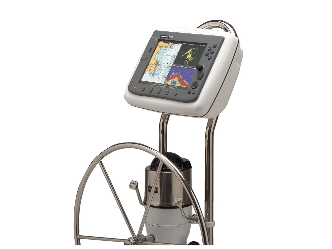 NavPod GP1061 SailPod Precut f/Raymarine C120, E120 & Simrad NSE12 f/9.5" Guard