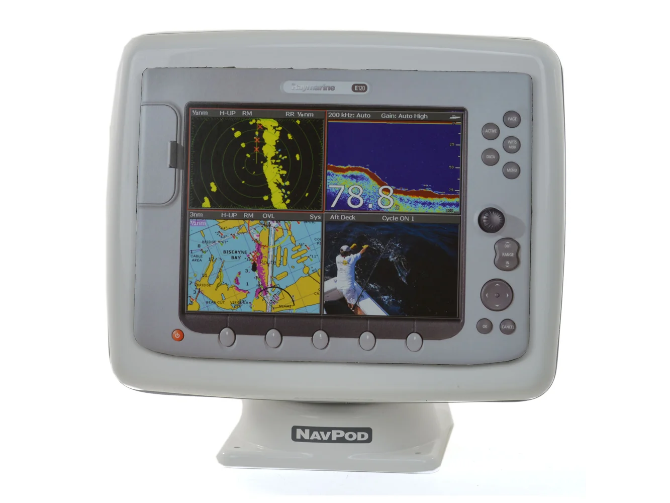 NavPod PP5061 PowerPod Precut f/Grand Prix Series f/Raymarine C120 & E120 Dash Mount