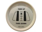 Boat Leveler Tab Locator - White