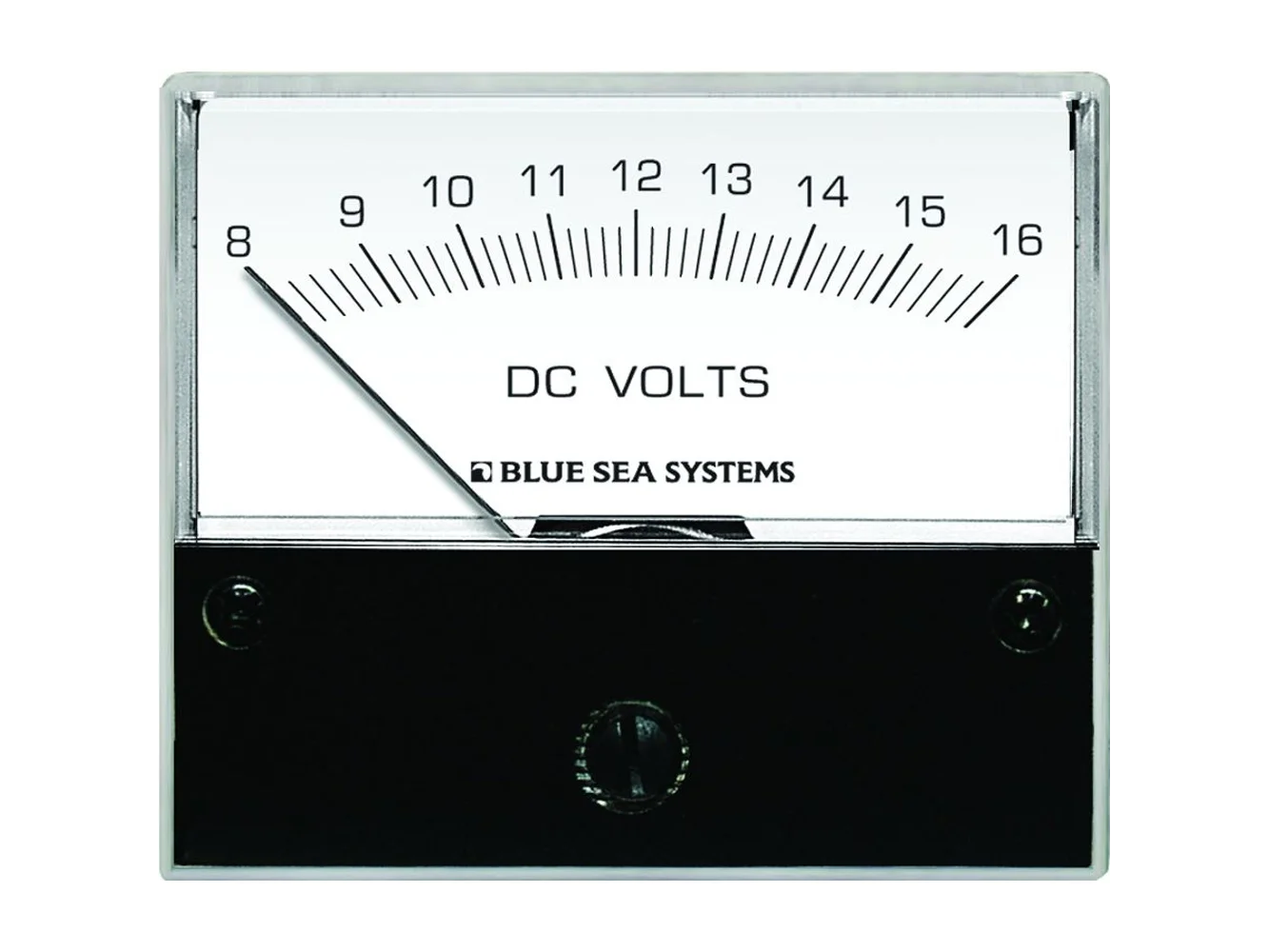 Blue Sea 8003 DC Analog Voltmeter - 2-3/4" Face, 8-16 Volts DC