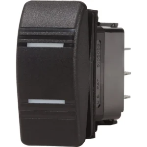 Blue Sea 8283 Water Resistant Contura III Switch - ON-OFF-ON - Black