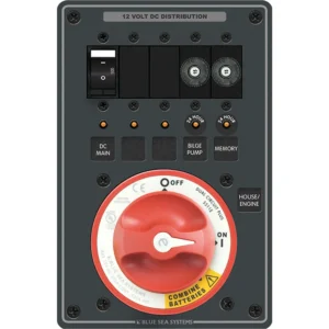 Blue Sea 8690 e-Series Dual Circuit Plus PN 5511e