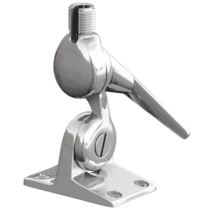 SHAKESPEARE Sleek, nutless, stainless steel four way ratchet mount | 5187